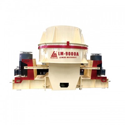 Vertical shaft impact crusher design LM7500 for river stone crushing and sand making VSI