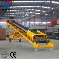 best quality belt conveyor for crushing plant mobile small belt conveyor